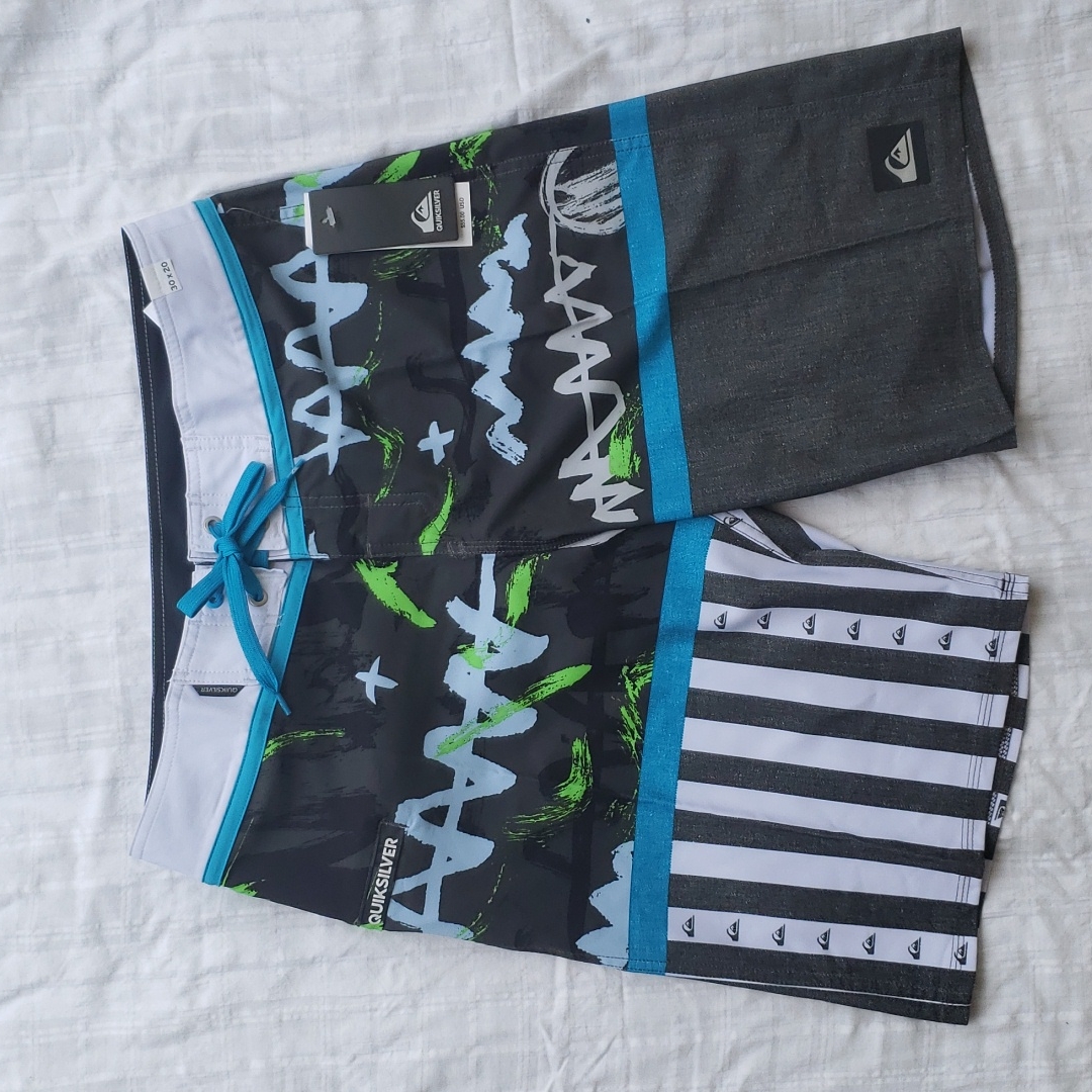 Nwt Quiksilver Men's Remix Boardshorts-Swimwear